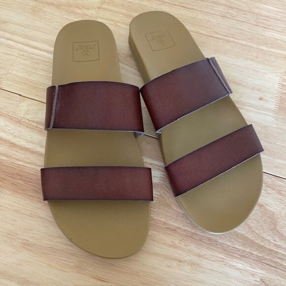 Reef Cushion Bounce Vista Sandals Slides Women's Size 8 - Picture 3 of 6